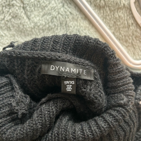 Turtleneck sweater dress - Picture 2 of 2